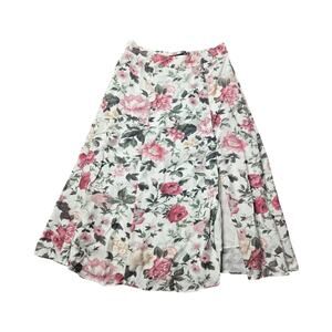 Majorelle Midi Floral Skirt Size: S